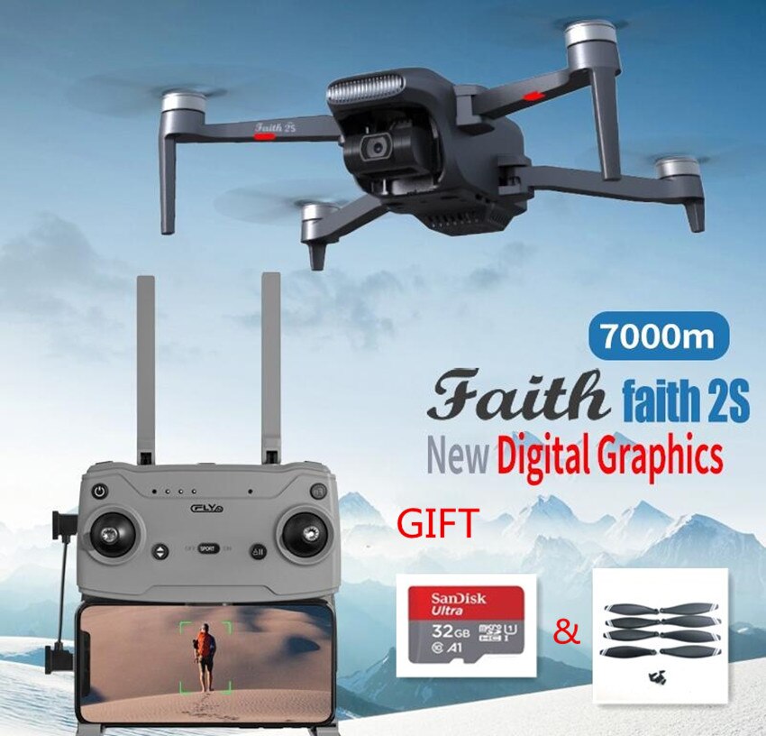 C-FLY Faith 2S , 4K  GPS HD ī޶, 3  ..
